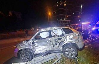 Rize’de trafik kazası: 5 yaralı