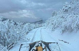 Sakarya’da kardan kapanan 35 grup yolunun 31’i ulaşıma açıldı