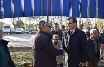 Salihli Kaymakamı Güldoğan Sarıpınar’da sorunları dinledi