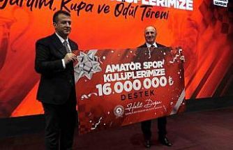 Samsun Büyükşehir’den amatör spor kulüplerine 16 milyon TL destek