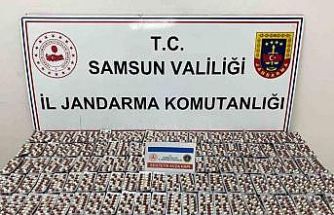 Samsun’da 6 bin 621 adet uyuşturucu hap ele geçirildi