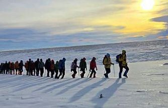 Sarıkamış şehitlerini dağcılar 3 bin rakımda andı