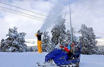 Sarıkamış’ta suni karlama sistemleri test ediliyor