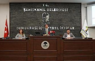 Şehitkamil Belediyesi Aralık ayı meclis toplantısı tamamlandı