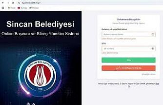 Sincan’da dijital dönüşüm: Başvurular bir tık uzakta