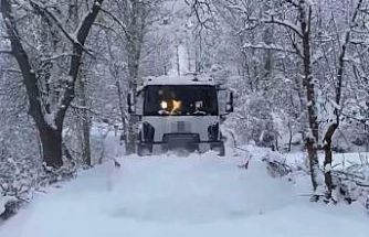 Şırnak’ta yoğun kar nedeni ile bazı yollar ulaşıma kapandı