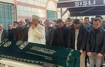 Şişli’de otomobilin kaldırıma çıkarak yayaların arasına daldığı kazada ölen kişi son yolculuğuna uğurlandı