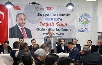 Talas’ın muhtarları Kepez’de buluştu