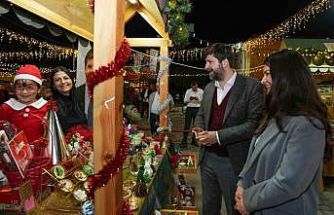 Tarsus’ta yılbaşı pazarları kapılarını açtı