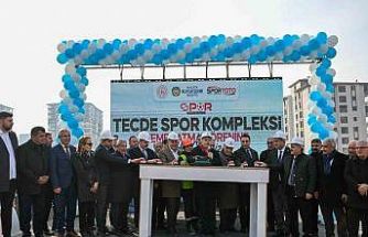 Tecde Spor Kompleksi’nin temeli atıldı