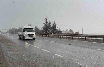 Tipi ve sis sürücülere zor anlar yaşattı