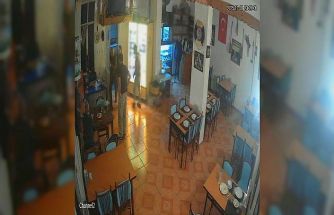 Trabzon’da restorandaki silahlı saldırının görüntüleri ortaya çıktı