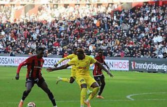 Trendyol Süper Lig: Gaziantep FK: 0 - Göztepe: 1 (Maç sonucu)