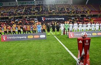 Trendyol Süper Lig: Kayserispor: 0 - Alanyaspor: 0 (İlk yarı)