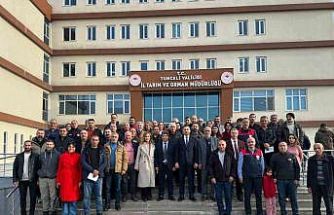 Tunceli’de arıcılara yönelik bakım ve hastalıklarla mücadele eğitimi