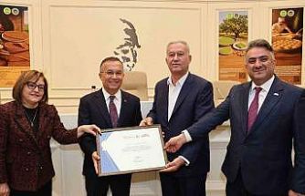 Türk Patent ve Marka Kurumu’ndan Hasan Altun’a teşekkür belgesi