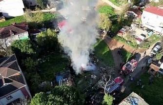 Tuzla’da gecekonduda yangın: Alevler gökyüzünü kapladı