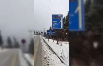 Uludağ’da kar yağışı etkisini sürdürüyor