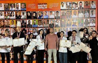 Uluslararası yemek yarışmalarında Eskişehir’e 1 kupa ve 35 madalya