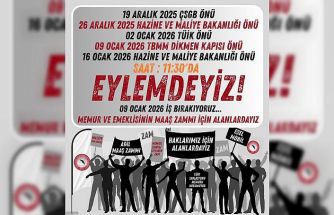 ÜNİPERSEN maaş zammı için Ankara’da eylem takvimi açıklandı