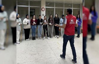 Üniversite öğrencileri bağımlılıkla mücadele kapsamında bilgilendirildi