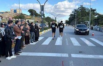 Üniversiteli gençler, Gazze için koştu