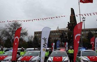 Uşak’ta emniyet ve jandarma teşkilatına 47 yeni araç