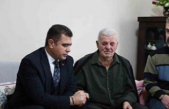 Vali Aslan şehit polis Turgut Külünk’ün ailesini yalnız bırakmadı