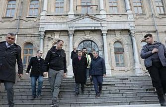 Vali Musa Işın, Kütahya Lisesi’nde incelemelerde bulundu