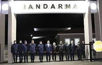 Vali Taşolar, görev başındaki ekiplerin yeni yılını kutladı