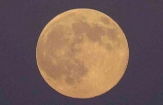 Van semalarında yılın son dolunayı görsel şölen sundu