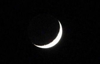 Van semalarında yılın son hilal manzarası