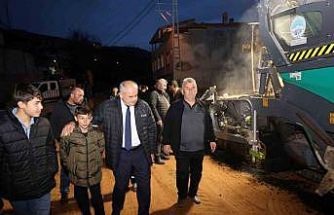 Yahyalı’da Karaköy Mahallesi sıcak asfalt konforuna kavuştu