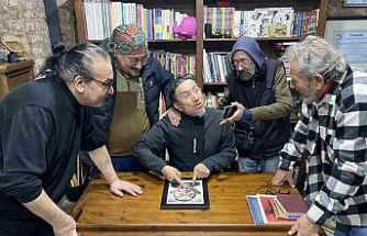 Yaklaşık 40 yıldır arkadaş olan karikatüristler