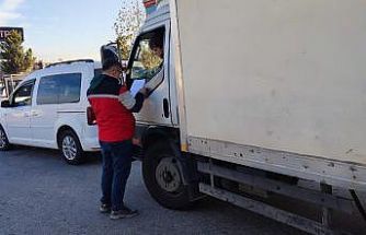Yalova’da şap hastalığıyla ilgili yol kontrolleri sürüyor