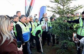 Yeniden yeşil Bursa için 15 bin nefes