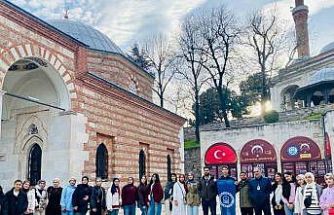 Yıldırımlı gençler Bursa’yı keşfediyor