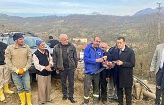 Yortan’da TOKİ konutlarının temeli atıldı