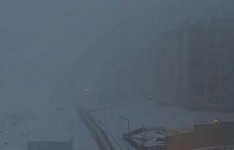 Yüksekova’da yoğun sis hayatı felç etti