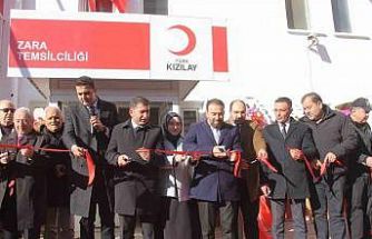 Zara’da Türk Kızılay hizmet binası törenle açıldı