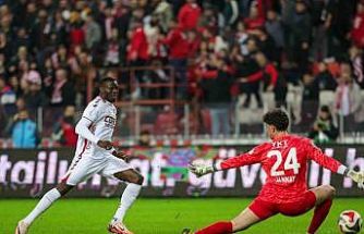 Ziraat Türkiye Kupası: Samsunspor: 2 - Eyüpspor: 0 (İlk yarı)
