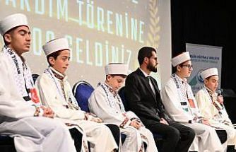 71 öğrencinin hafızlık gururu taçlandırıldı