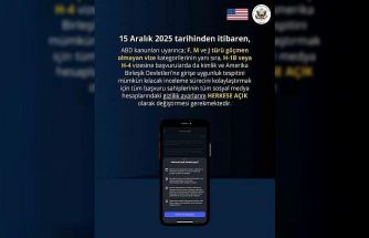 ABD Büyükelçiliği: "Vize başvurusu yapacak kişilerin sosyal medya hesaplarını herkese açık hale getirmesi gerekiyor"