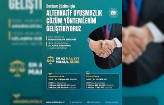 Adalet Bakanı Tunç: "2025 yılında arabuluculuk ile 1 milyon 124 bin 200 dosyada uzlaştırma sağlandı"