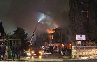 Adana’da fabrika yangını
