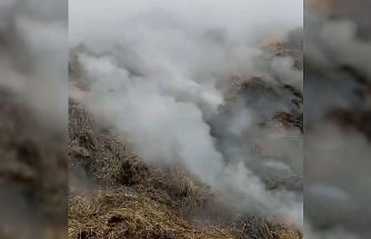 Adana’da samanlık yangını kontrol altına alındı