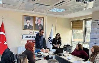 AFAD personeline ilk yardım eğitimi düzenlendi