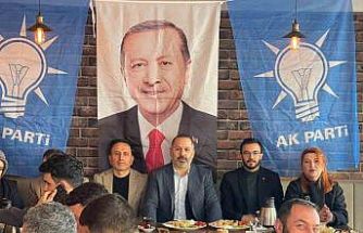 AK Parti Ardahan İl Başkanı Aydın, basınla buluştu