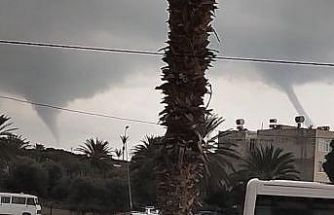 Akdeniz’de çifte hortum