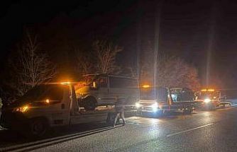 Akıllara durgunluk veren kazada ağır yaralandı